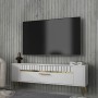 TV Stand Retrolp1 - White, Gold White
Gold