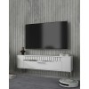 TV Stand Retrolp1 - White, Silver White
Silver