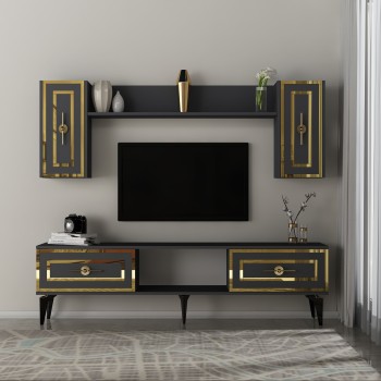 TV Unit Viola - Anthracite Anthracite