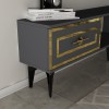 TV Unit Viola - Anthracite Anthracite
