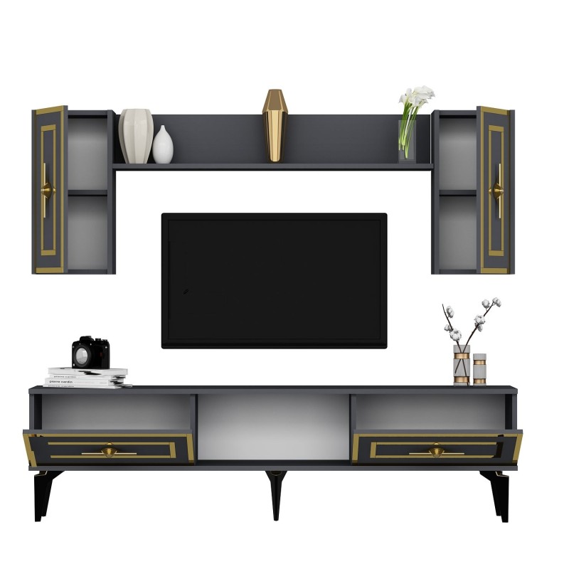 TV Unit Viola - Anthracite Anthracite