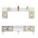 TV Unit Viola - White White TV Unit Viola - White White
