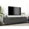 TV Stand Dekolp1 - Anthracite, Gold Anthracite
Gold