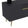 TV Stand Dekolp1 - Anthracite, Gold Anthracite
Gold