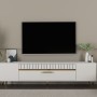 TV Stand Dekolp1 - White, Gold White
Gold