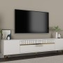 TV Stand Dekolp1 - White, Gold White
Gold