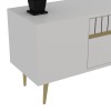TV Stand Dekolp1 - White, Gold White
Gold