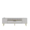 TV Stand Dekolp1 - White, Gold White
Gold