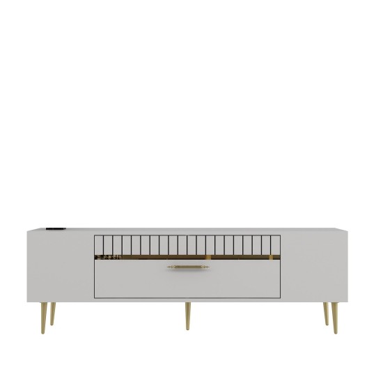 TV Stand Dekolp1 - White, Gold White
Gold TV Stand Dekolp1 - White, Gold White
Gold