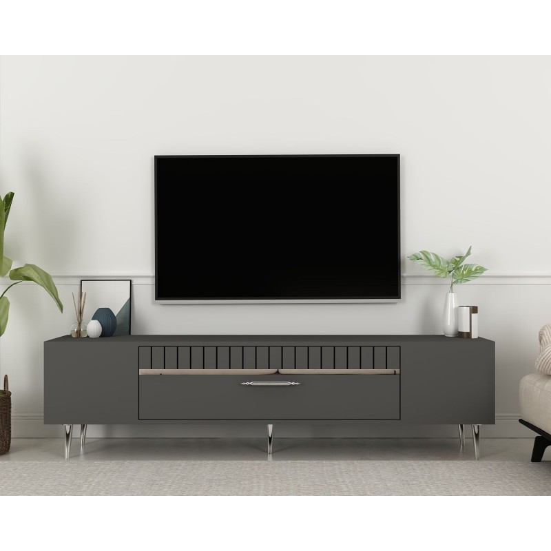 TV Stand Dekolp1 - Anthracite, Silver Anthracite
Silver