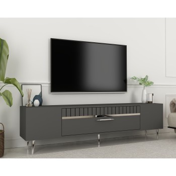 TV Stand Dekolp1 - Anthracite, Silver Anthracite
Silver