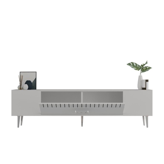 TV Stand Dekolp1 - White, Silver White
Silver TV Stand Dekolp1 - White, Silver White
Silver