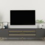TV Stand Dekolp2 - Anthracite, Gold Anthracite
Gold