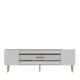 TV Stand Dekolp2 - White, Gold White
Gold