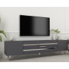 TV Stand Dekolp2 - Anthracite, Silver Anthracite
Silver