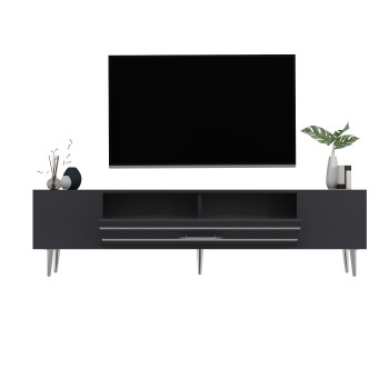 TV Stand Dekolp2 - Anthracite, Silver Anthracite
Silver