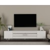 TV Stand Dekolp2 - White, Silver White
Silver