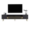 TV Stand Dekolp3 - Anthracite, Gold Anthracite
Gold