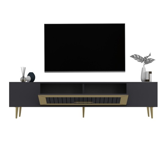 TV Stand Dekolp3 - Anthracite, Gold Anthracite
Gold TV Stand Dekolp3 - Anthracite, Gold Anthracite
Gold