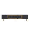 TV Stand Dekolp3 - Anthracite, Gold Anthracite
Gold