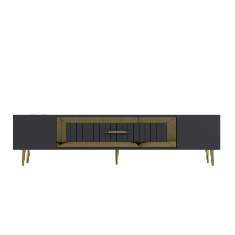 TV Stand Dekolp3 - Anthracite, Gold Anthracite
Gold
