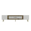 TV Stand Dekolp3 - White, Gold White
Gold