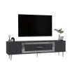 TV Stand Dekolp3 - Anthracite, Silver Anthracite
Silver