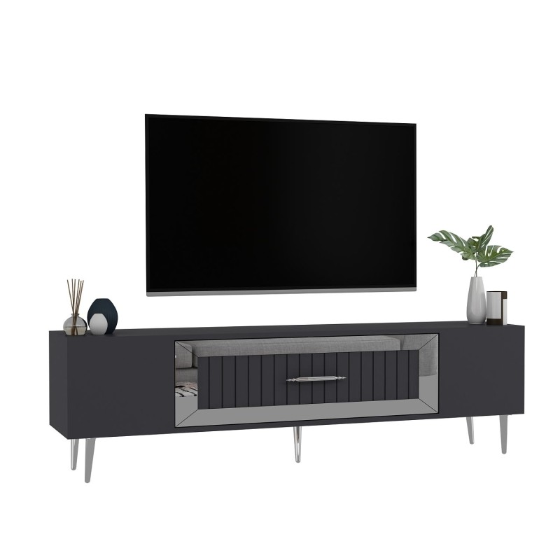 TV Stand Dekolp3 - Anthracite, Silver Anthracite
Silver
