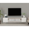 TV Stand Dekolp3 - White, Silver White
Silver