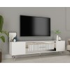 TV Stand Dekolp3 - White, Silver White
Silver