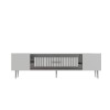 TV Stand Dekolp3 - White, Silver White
Silver