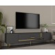 TV Stand Dekop1 - Anthracite, Gold Anthracite
Gold TV Stand Dekop1 - Anthracite, Gold Anthracite
Gold