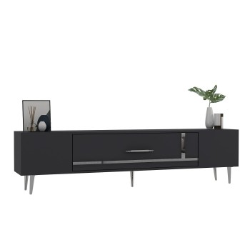 TV Stand Dekop1 - Anthracite, Silver Anthracite
Silver