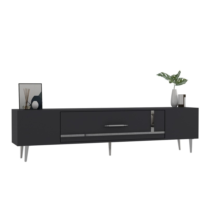 TV Stand Dekop1 - Anthracite, Silver Anthracite
Silver