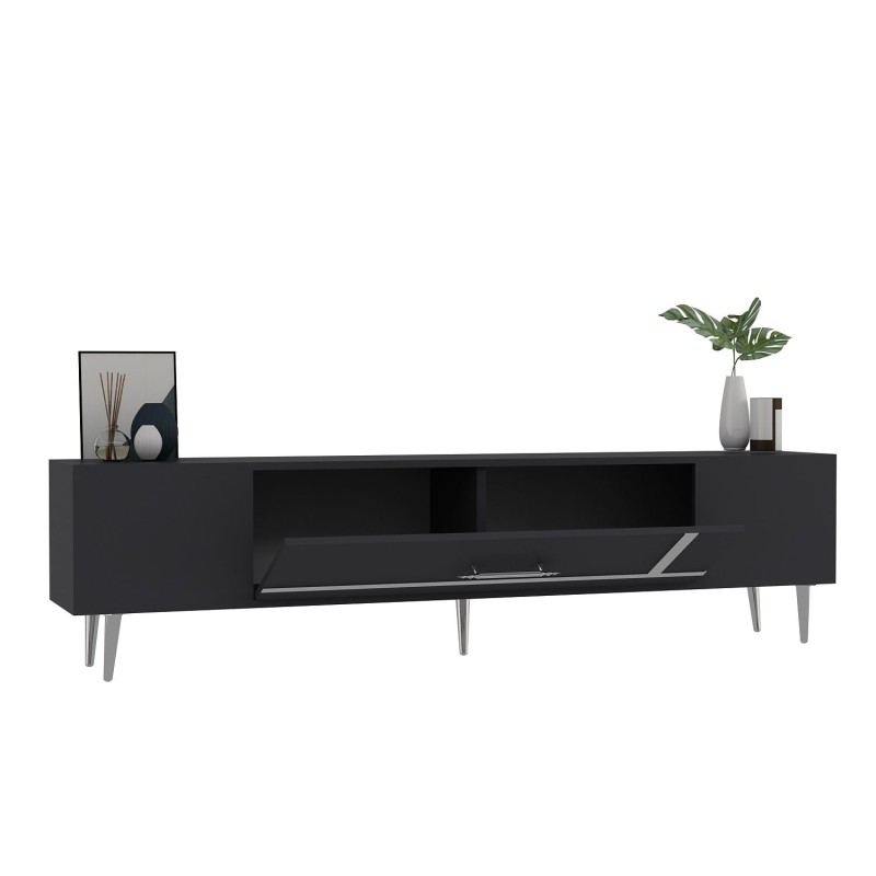 TV Stand Dekop1 - Anthracite, Silver Anthracite
Silver