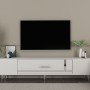 TV Stand Dekop1 - White, Silver White
Silver