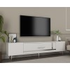 TV Stand Dekop1 - White, Silver White
Silver