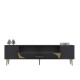 TV Stand Dekop2 - Anthracite, Gold Anthracite
Gold