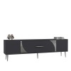 TV Stand Dekop2 - Anthracite, Silver Anthracite
Silver