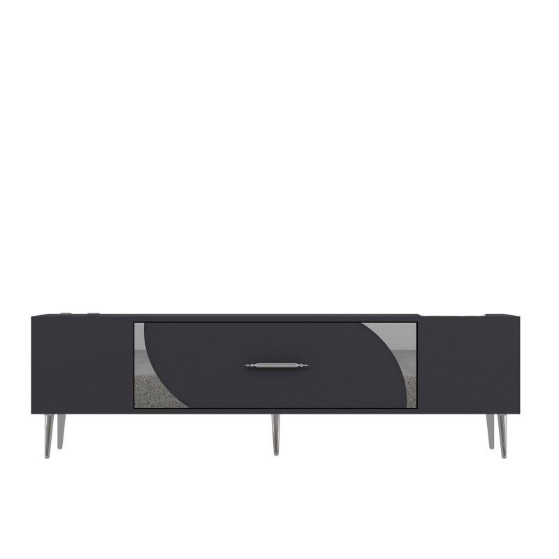 TV Stand Dekop2 - Anthracite, Silver Anthracite
Silver