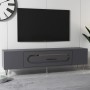 TV Stand Dekop3 - Anthracite, Silver Anthracite
Silver