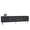 TV Stand Dekop3 - Anthracite, Silver Anthracite
Silver