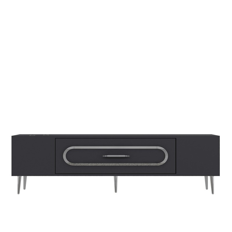 TV Stand Dekop3 - Anthracite, Silver Anthracite
Silver