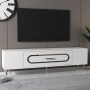 TV Stand Dekop3 - White, Silver White
Silver