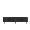 TV Stand Dekol1 - Anthracite, Gold Anthracite
Gold