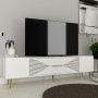 TV Stand Dekol1 - White, Gold White
Gold