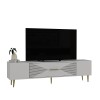 TV Stand Dekol1 - White, Gold White
Gold