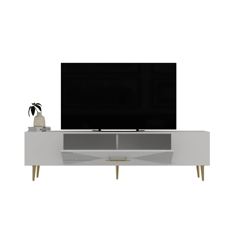 TV Stand Dekol1 - White, Gold White
Gold