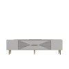 TV Stand Dekol1 - White, Gold White
Gold