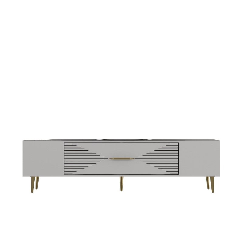 TV Stand Dekol1 - White, Gold White
Gold